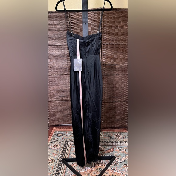 New House of CB Charmaine Corset Dress Black XS - MSRP $285 - Picture 5 of 12